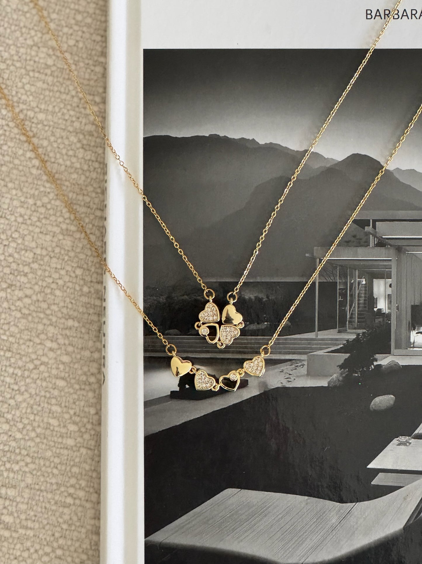 DuoHeart Magnetic Necklace