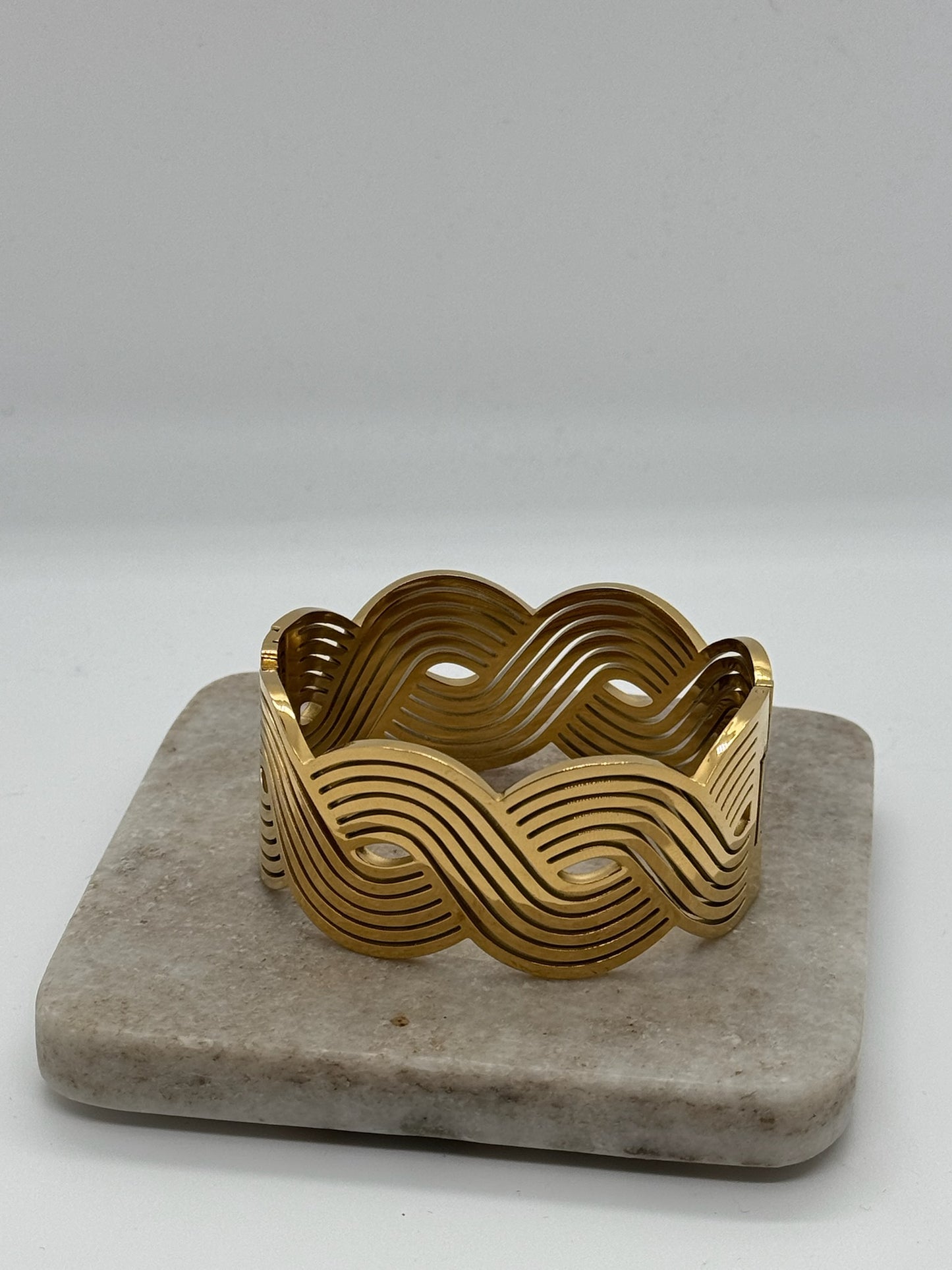 Waveform Cuff Bracelet