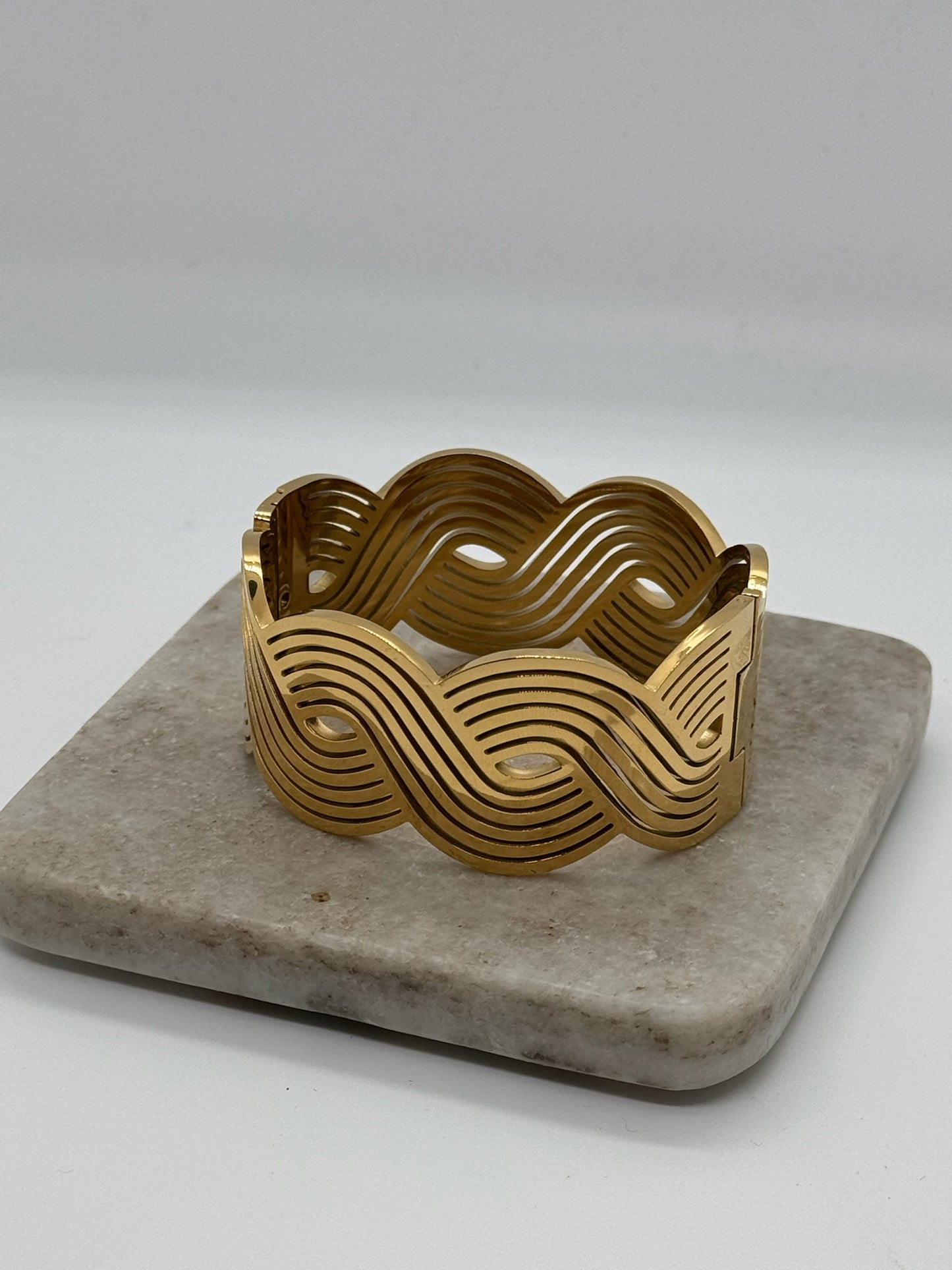 Waveform Cuff Bracelet