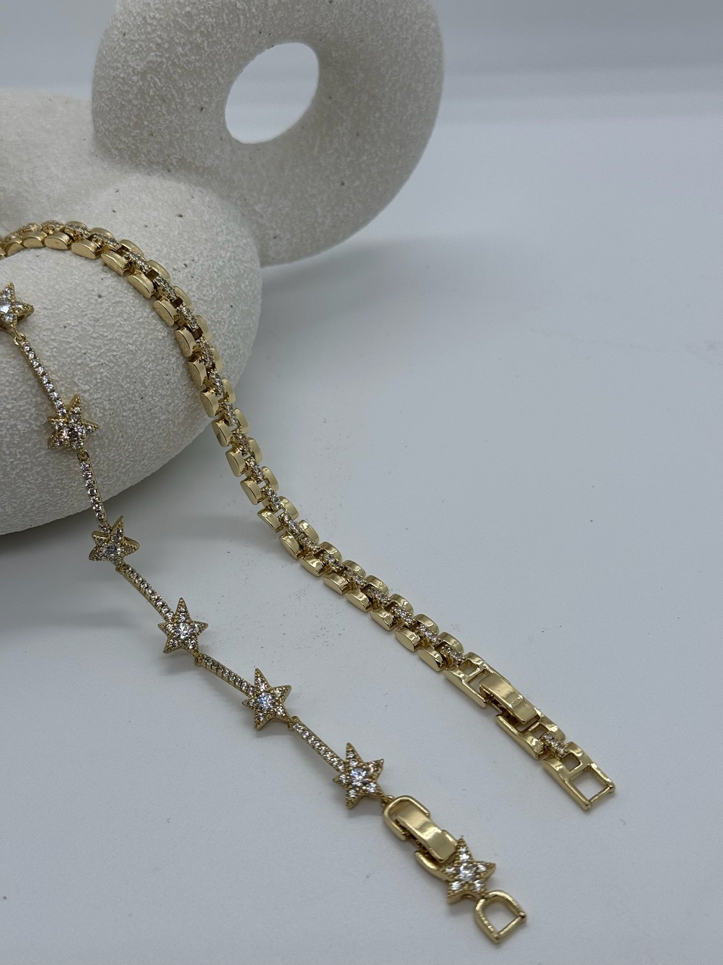 Bold Link Pavé Bracelet