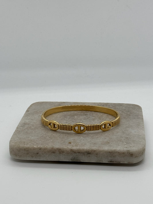 Golden Embrace Bangle