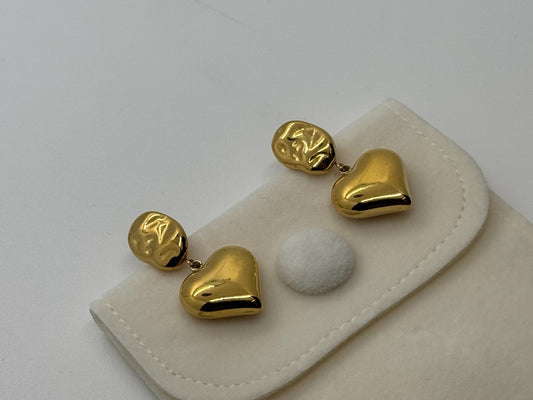 Luxe Heart Dangles