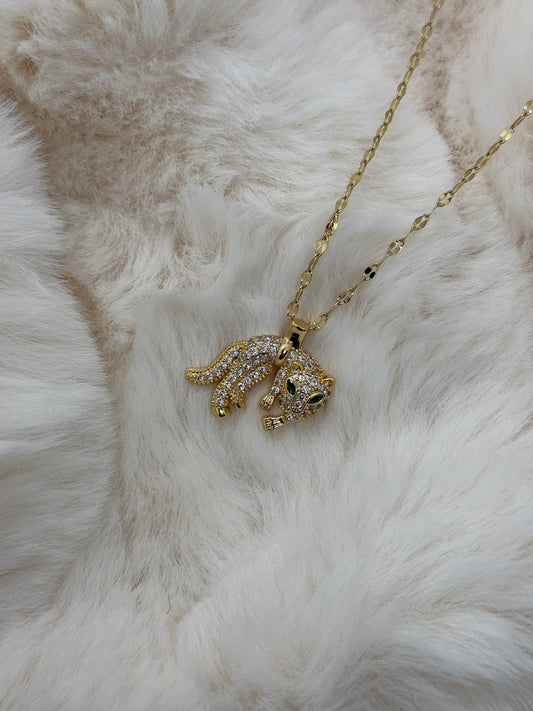 Fierce Elegance Tiger Pendant