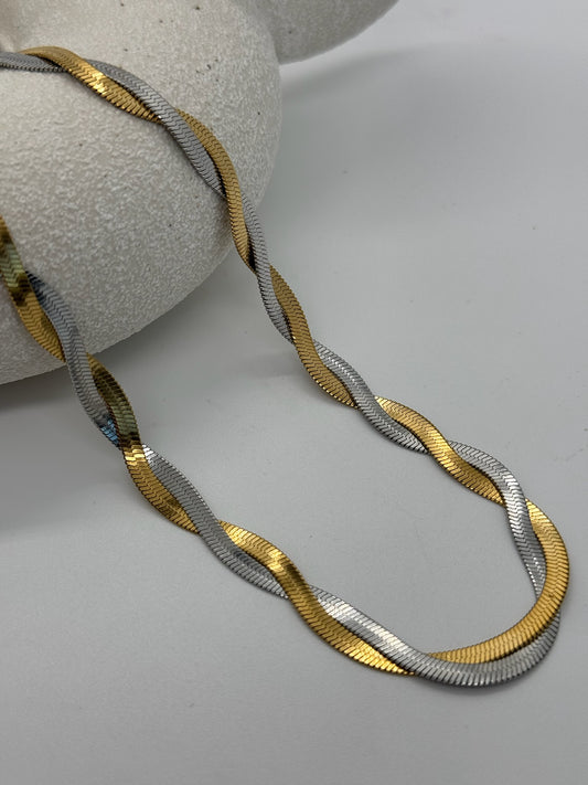 Harmony Braided Chain Necklace