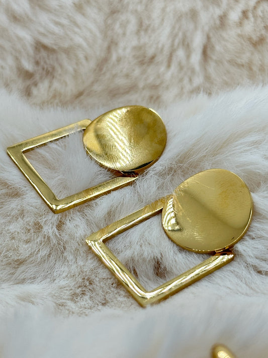Geometric Harmony Earrings